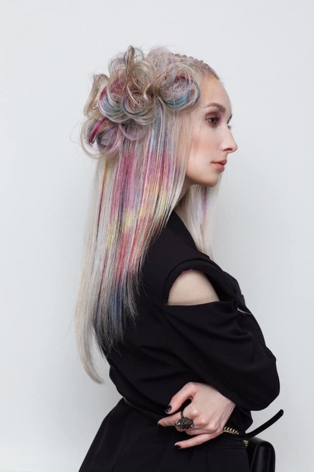 Стрижка на длинные волосы женская укладка волос, фото - Студия красоты AVstyle