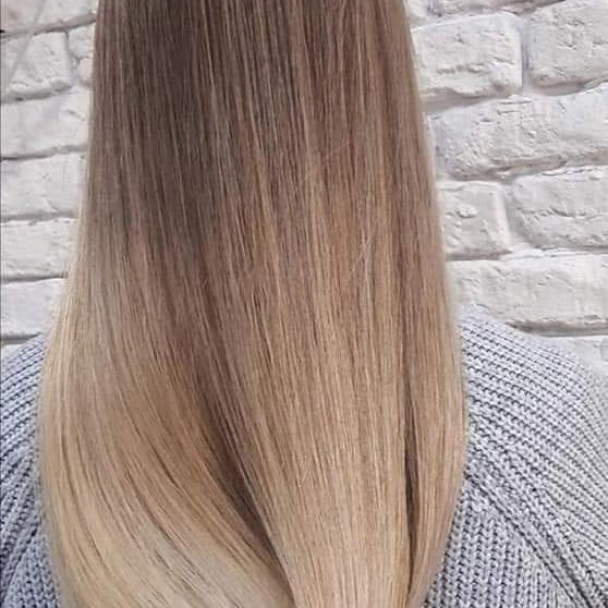 Стрижка на длинные волосы женская блонд, фото - Студия красоты Zazzy Look
