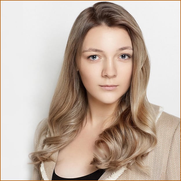 Сложное окрашивание - кремово-бежевый блонд, фото - Студія краси Bellmar Beauty Space