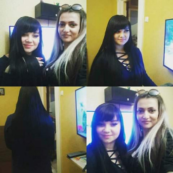 Наращивание волос
                    Салон красоты Анжелика Кривой Рог