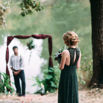 Свадебная укладка волос
                    Визажист Ольга Киев