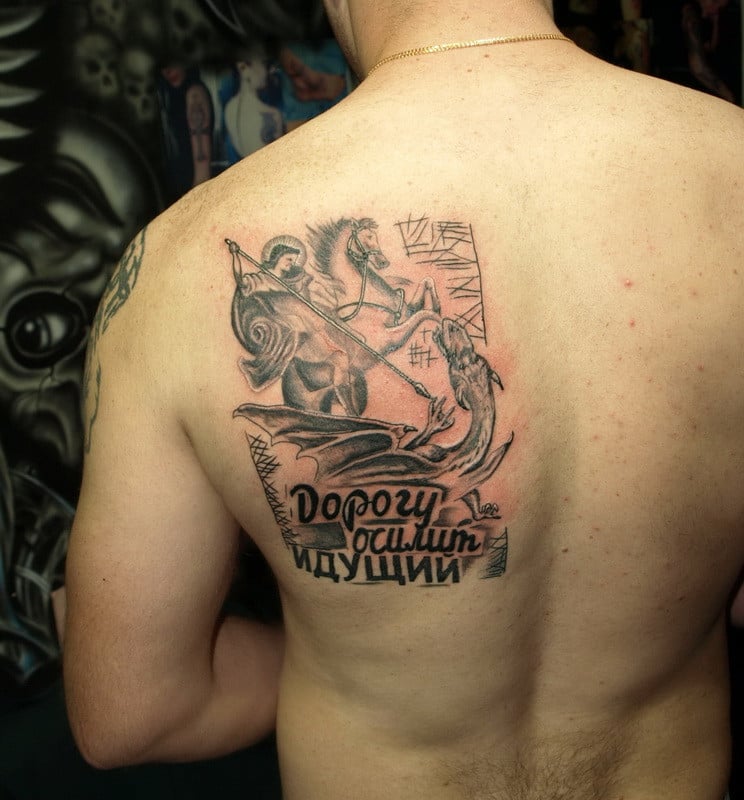 Для хлопців реалізм чорно-білі, фото - Тату салон Devil Tattoo Studio