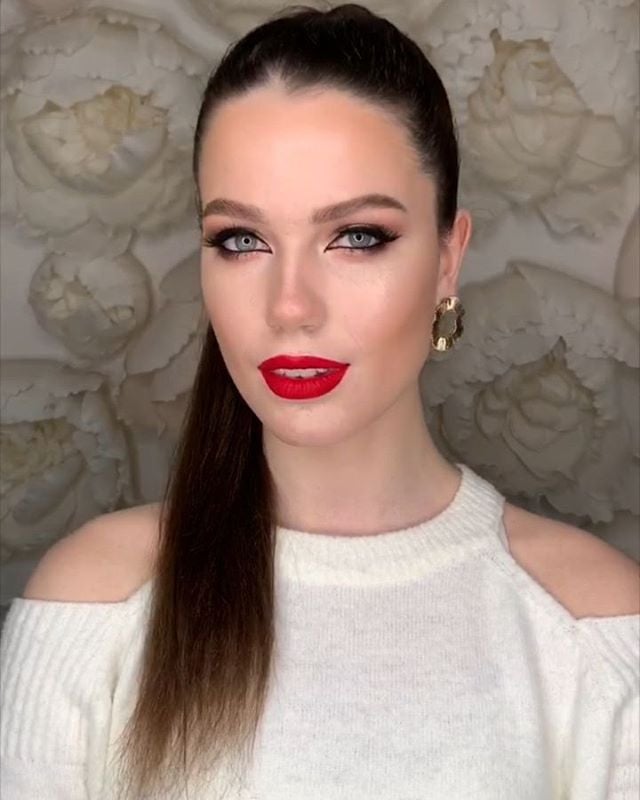 Вечерний макияж красивый яркий, фото -  Make Up Grade