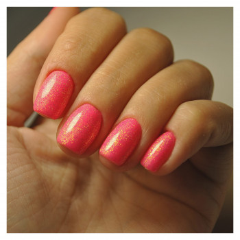 Маникюр на короткие ногти розовый квадратные, фото - Мастер маникюра Марина