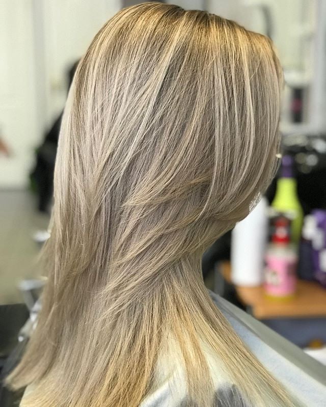Стрижка каскад на довге волосся жіноча, фото -  Beauty Side