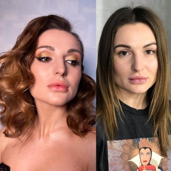 Свадебный макияж (ресницы входят)
                    Візажист Лилия Київ