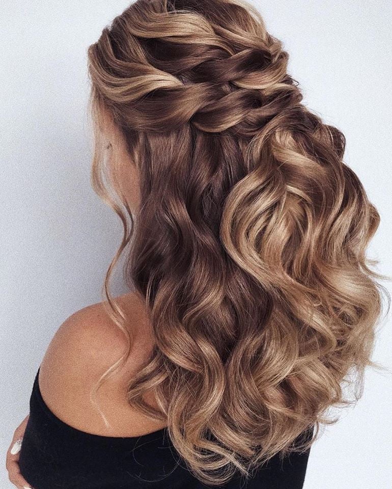 Балаяж темне волосся, фото -  HairDesing