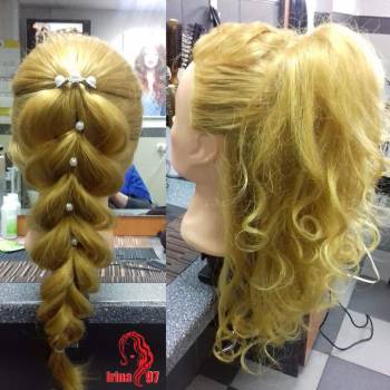 плетение волос