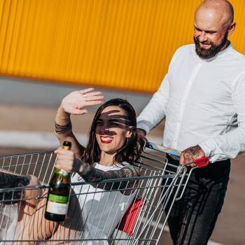 Фотосессия пары лав стори веселая, фото - Фотограф Анна Артемьева