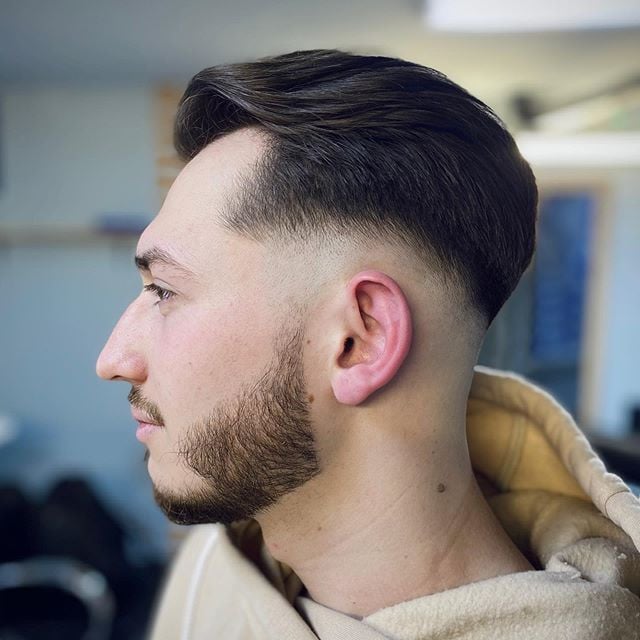 Стрижка андеркат довга чоловіча, фото -  Human Style Project