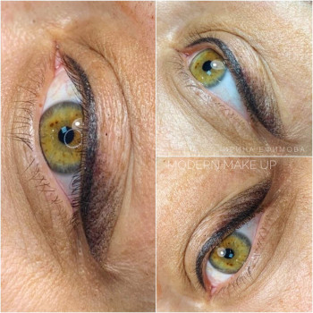 Перманентный макияж век
                    Студия татуажа MODERN MAKE UP Днепр