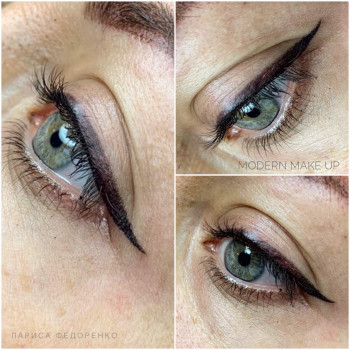 Перманентный макияж век
                    Студия татуажа MODERN MAKE UP Днепр