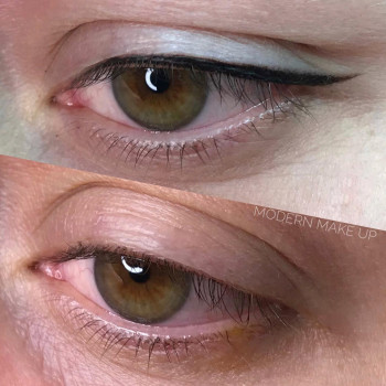 Перманентный макияж век
                    Студия татуажа MODERN MAKE UP Днепр
