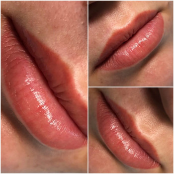 Татуаж губ перманентний макіяж збільшення, фото - Студія татуажу MODERN MAKE UP