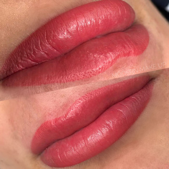 Перманентный макияж губ
                    Студія татуажу MODERN MAKE UP Дніпро