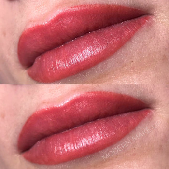 Перманентный макияж губ
                    Студія татуажу MODERN MAKE UP Дніпро