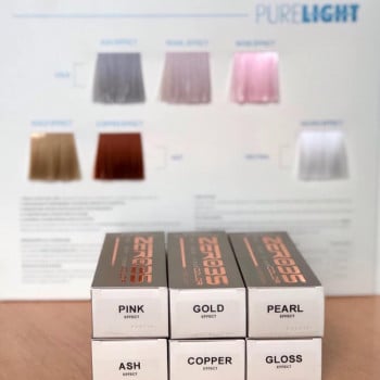 Профессиональные тонирующие стойкие безаммиачные краски для волос pure light