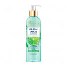 Детоксифікаційний міцелярний гель для вмивання обличчя Bielenda Fresh Juice Лайм, для змішаної, жирної, а також чутливої шкіри, 190 г