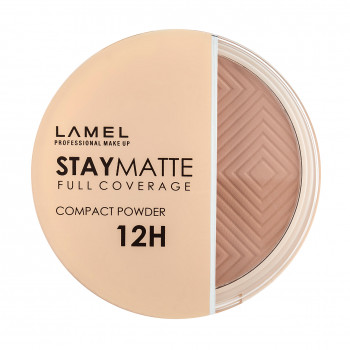 Пудра компактна Lamel Professional Stay Matte Compact Powder матуюча 404, 12 г