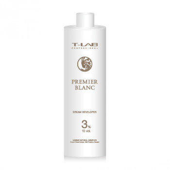 Крем-проявник T-LAB Professional Premier Blanc Cream Developer 3%, 1 л