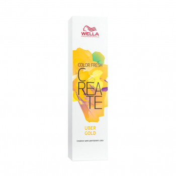 Відтінкова фарба для волосся Wella Professionals Color Fresh Create для створення яскравих кольорових ефектів Uber Gold, 60 мл