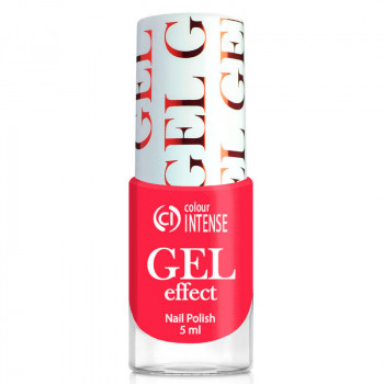 Лак для нігтів Colour Intense 65 Gel Effect 021 Рожево-кораловий 5 мл