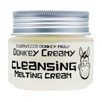 Очищувальний крем-олія для зняття макіяжу Elizavecca Donkey Creamy Cleansing Melting Cream, 100 мл