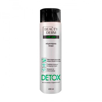 Міцелярна вода Beauty Derm Skin Care Detox, 250 мл