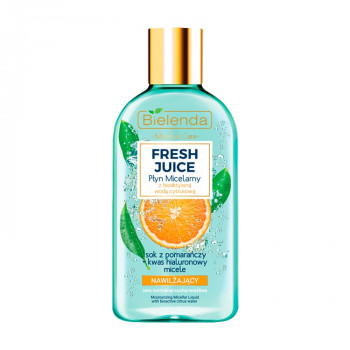 Міцелярна рідина для обличчя Bielenda Fresh juice зволожуюча, апельсин, 100 мл
