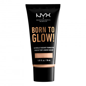 Сяюча тональна основа для обличчя NYX Professional Makeup Born To Glow! Naturally Radiant Foundation, 04 Light Ivory, 30 мл