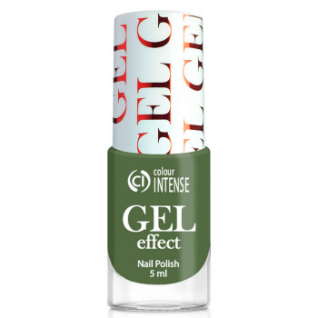 Лак для нігтів Colour Intense 65 Gel Effect 049 Оливково-зелений 5 мл