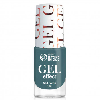 Лак для нігтів Colour Intense 65 Gel Effect 044 Темно-сірий 5 мл