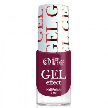 Лак для нігтів Colour Intense 65 Gel Effect 030 Брусничний 5 мл