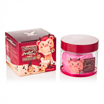 Очищувальні пілінг-пади Elizavecca Milky Piggy Hell-Pore Perfect Wine Sparkling Peeling Pad на основі червоного вина, 30 шт