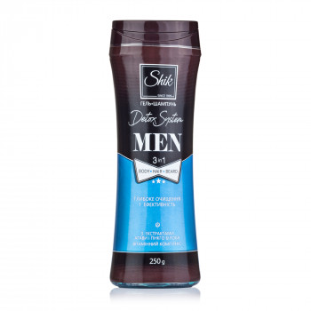 Гель для душу 3 в 1 Shik Men Detox System, чоловічий, 250 мл