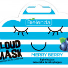Маска для обличчя Bielenda CLOUD MASK Merry Berry детоксикаціонна бульбашкова, 6г