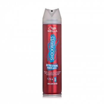 Лак для волосся Wella Shockwaves Ultra Strong Power Hold Легкість розчісування, 250 мл