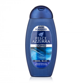 Гель для душу і шампунь Felce Azzurra Cool Blue, чоловічий, 400 мл