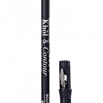 Олівець для очей Bourjois Khol&Contour 001 Noir-Issime з точилом, 1.2 г