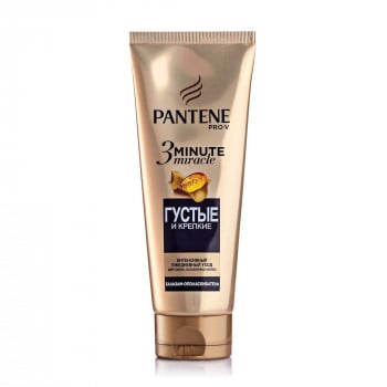 Бальзам-ополіскувач Pantene Pro-V 3 Minute Miracle Густе та міцне, для тонкого та ослабленого волосся, 200 мл