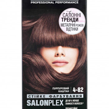 Стійка крем-фарба для волосся Syoss 4-82 Пурпуровий каштан, 115 мл