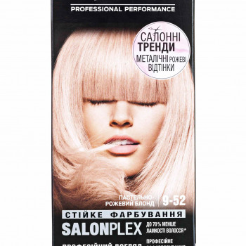 Стійка крем-фарба для волосся Syoss 9-52 Пастельно-рожевий блонд, 115 мл