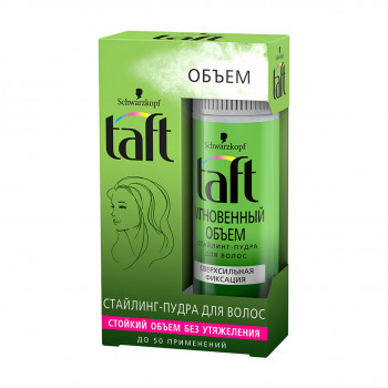 Стайлінг-пудра для волосся Taft Об'єм, 10 г