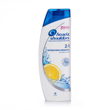 Шампунь проти лупи Head & Shoulders Цитрус, 2-в-1, для жирного волосся, 330 мл