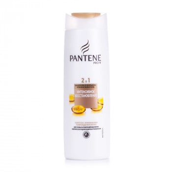 Шампунь, бальзам-ополіскувач та інтенсивний догляд Pantene Pro-V 3 в 1 Інтенсивне відновлення, для слабкого, пошкодженого волосся, 360 мл