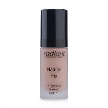 Матувальний тональний крем Radiant Natural Fix All Day Matt Make Up, SPF 15, 03 Beige, 30 мл