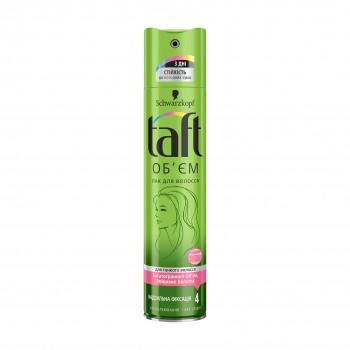 Лак для волосся Taft Об'єм Надсильна фіксація 4, 250 мл