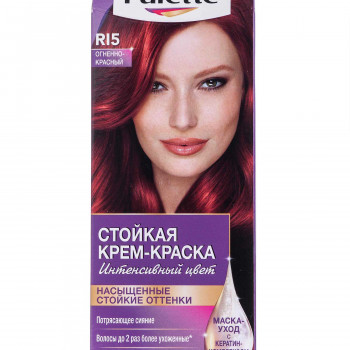 Стійка крем-фарба для волосся Palette Інтенсивний колір, 6-88 Вогненно-червоний, 110 мл
