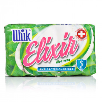 Тверде мило Shik Elixir Antibacterial Effect Aloe Vera, 5*70 г