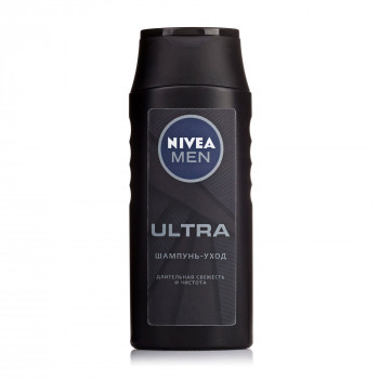 Чоловічий шампунь-догляд Nivea Men Ultra Довготривала свіжість та чистота, 250 мл